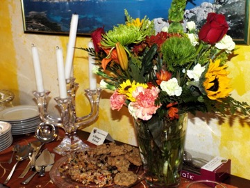 Fresh Flowers. Thanks Ben.